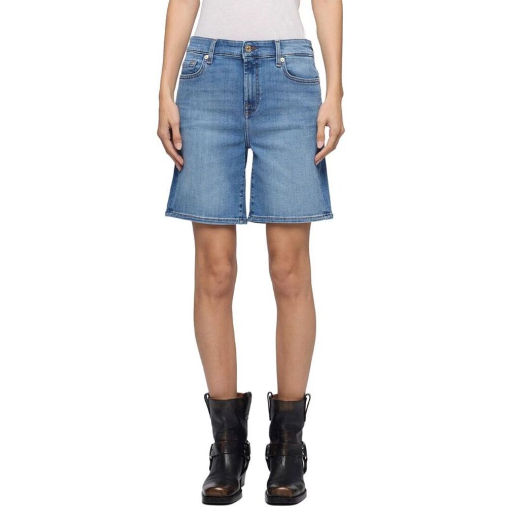 7 For All Mankind Womens  Boy Shorts Athens Short